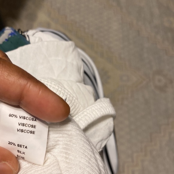 NWOT ROBERTA BIAGI WOMEN TOP With Details size L made in Italy - Picture 7 of 10